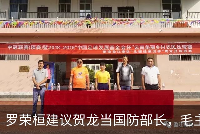 罗荣桓建议贺龙当国防部长，毛主席：让贺老总当军委第二副主席吧