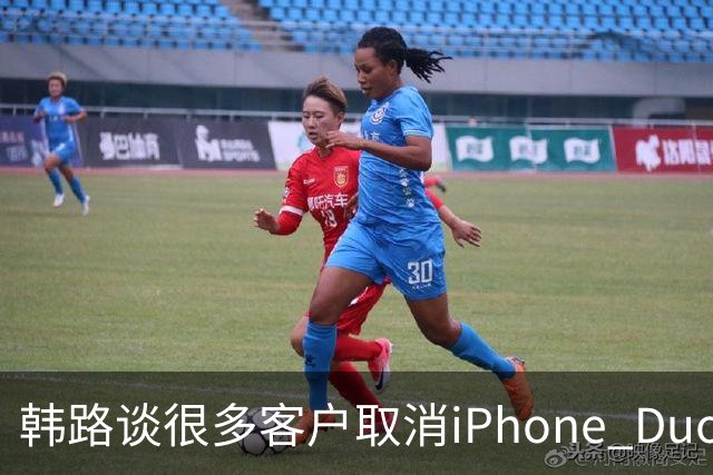韩路谈很多客户取消iPhone Duo订单：1.6万元起售不便宜 还有内屏亮线等问题